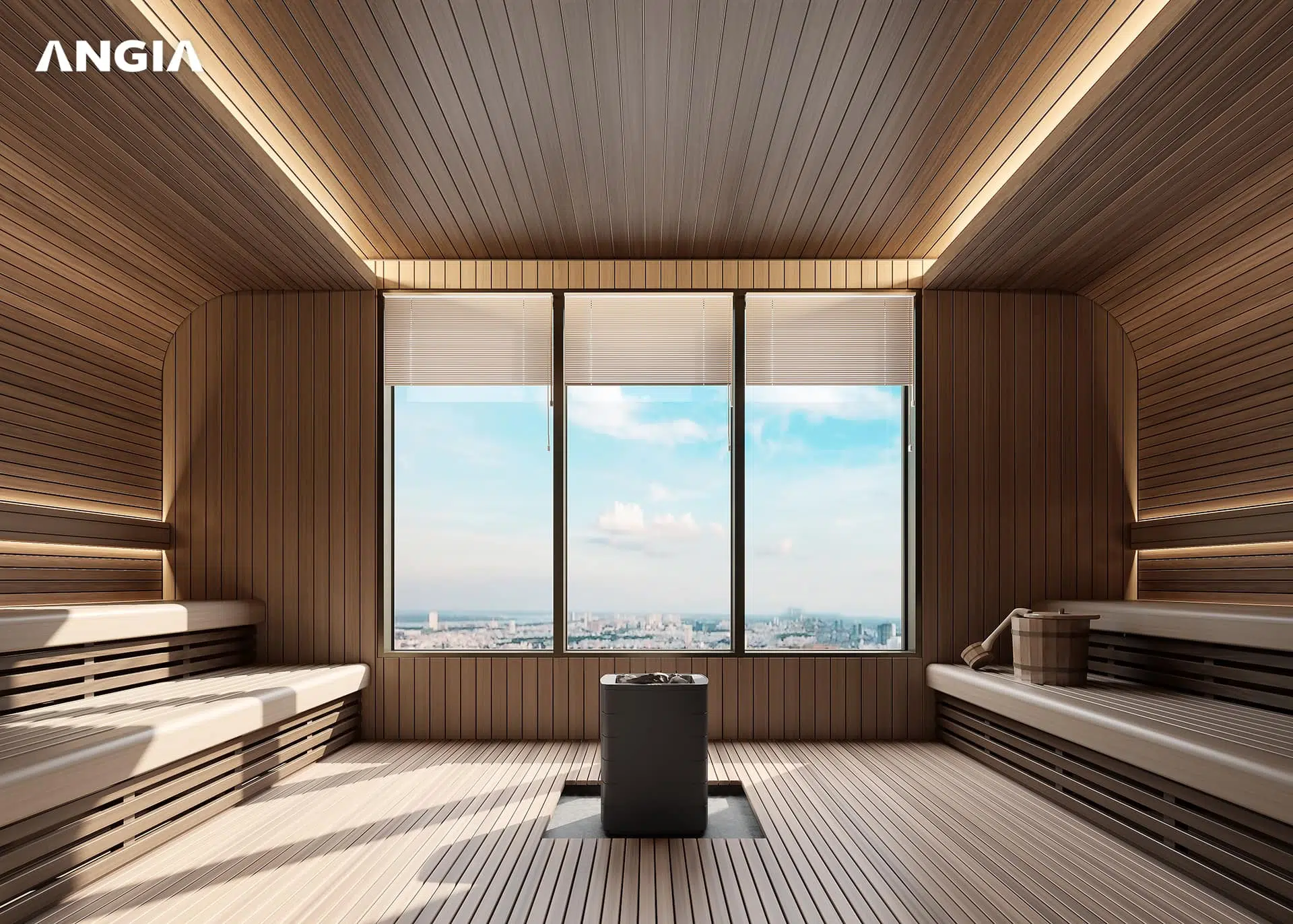 Trang chủ 18 phòng tắm xông hơi sauna